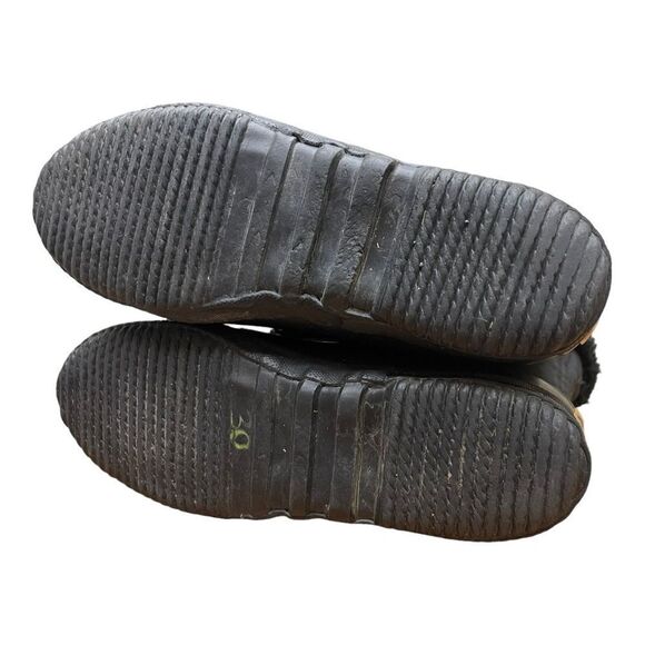 Sorel Kaufman Canada Womens Size 6 Black Faux Fur Boot Removable Wool Liner Warm - Picture 4 of 8